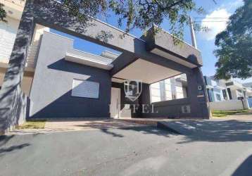 Casa com 3 dormitórios à venda, 124 m² por r$ 650.000,00 - condomínio horto florestal - sorocaba/sp