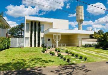 Casa com 4 dormitórios à venda, 460 m² por r$ 1.850.000,00 - condomínio vale do lago - sorocaba/sp