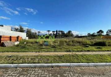 Terreno 250m² no loteamento campos do lago