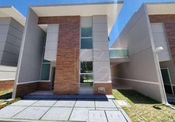 Condomínio bello village, casa 138m², mangabeira - eusébio/ce