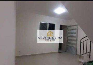 Sobrado com 2 dormitórios à venda, 51 m² por r$ 265.000,00 - vila são geraldo - são josé dos campos/sp