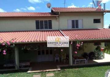 Casa com 4 dormitórios à venda, 600 m² por r$ 1.700.000,00 - granjas rurais reunidas são judas tadeu - taubaté/sp