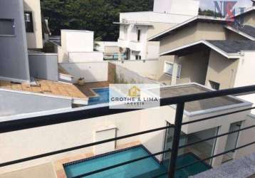 Sobrado com 4 dormitórios à venda, 230 m² por r$ 1.400.000,00 - campos do conde versailles - tremembé/sp