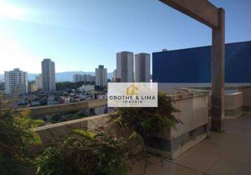 Apartamento duplex com 3 dormitórios à venda, 159 m² por r$ 583.000 - jardim eulália - taubaté/sp