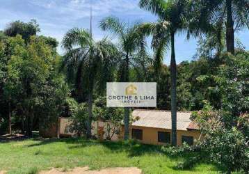 Chácara à venda, 18000 m² por r$ 2.000.000,00 - jardim santo antônio da boa vista - jacareí/sp