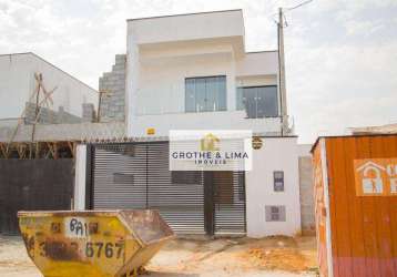 Casa com 3 dormitórios à venda, 178 m² por r$ 574.400,00 - piracangaguá (chácara flórida) - taubaté/sp