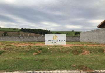 Terreno à venda, 525 m² por r$ 349.000,00 - condomínio residencial ecopark bourbon - caçapava/sp