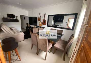 Casa com 2 dormitórios à venda, 71 m² por r$ 350.000 - residencial estoril - taubaté/sp