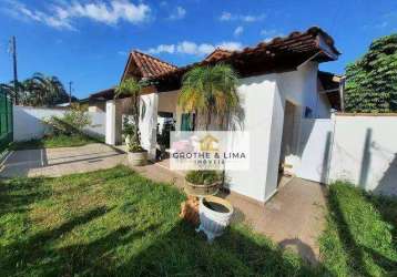 Linda casa com 3 dormitórios sendo 2 suítes à venda, 165 m² por r$ 840.000 - lagoinha - ubatuba/sp