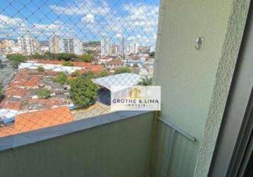 Oportunidade! apartamento com 2 dormitórios à venda, 63 m² por r$ 295.000 - jardim das nações - taubaté/sp