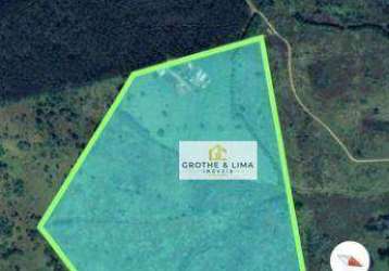 Área à venda, 510000 m² por r$ 10.200.000,00 - aterrado - lorena/sp