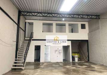 Galpão para alugar, 200 m² por r$ 3.897/mês - residencial santa paula - jacareí/sp