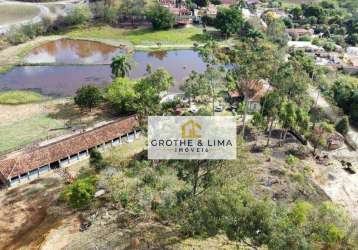 Sítio à venda, 45000 m² por r$ 3.700.000,00 - parque dom bosco - cachoeira paulista/sp