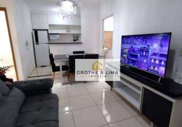 Apartamento com 2 dormitórios à venda, 42 m² por r$ 210.000 - parque senhor do bonfim - taubaté/sp