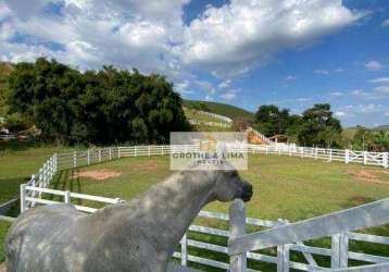 Fazenda com 3 dormitórios à venda, 18,92 alqueires por r$ 3.200.000 - buquirinha - são josé dos campos/sp