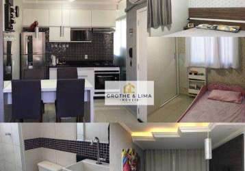 Apartamento com 2 dormitórios à venda  jardim jaraguá  taubaté/sp