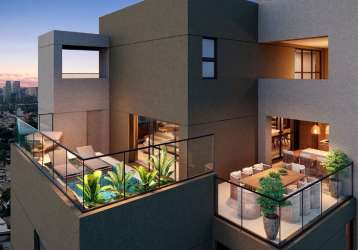 Cobertura duplex 482 m² 5 suítes - piscina privativa - vagas vinculadas - ao lado da berrini