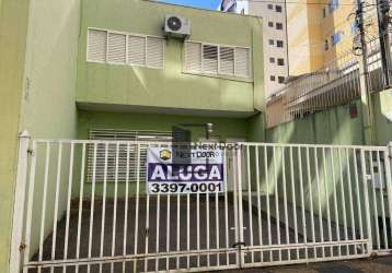 Sobrado para alugar, 270 m² por r$ 4.169,00/mês - bosque - campinas/sp