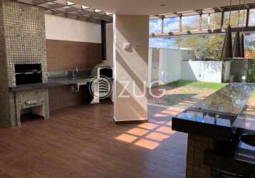 Casa em condomínio fechado com 3 quartos à venda no loteamento caminhos de san conrado (sousas), campinas , 281 m2 por r$ 1.280.000