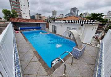 Sobrado com 3 dormitórios à venda, 264 m² por r$ 1.800.000,00 - boqueirão - praia grande/sp