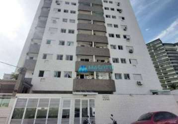 Apartamento com 2 dormitórios para alugar, 60 m² por r$ 2.800,01/mês - guilhermina - praia grande/sp