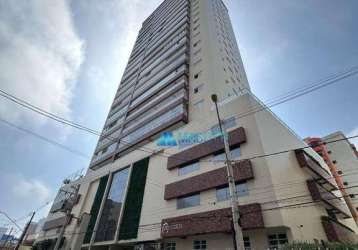 Apartamento com 2 dormitórios à venda, 93 m² por r$ 799.000 - aviação - praia grande/sp