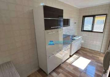 Apartamento com 1 dormitório à venda, 50 m² por r$ 254.000 - boqueirão - praia grande/sp