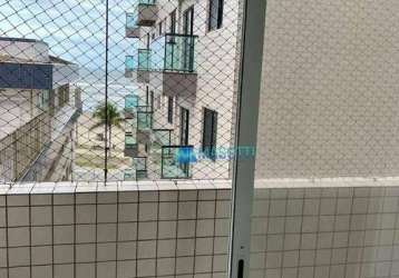 Apartamento com 1 dormitório à venda, 55 m² por r$ 310.000 - caiçara - praia grande/sp