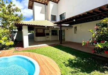 Casa para venda em lauro de freitas, centro, 4 dormitórios, 3 suítes, 5 banheiros, 2 vagas