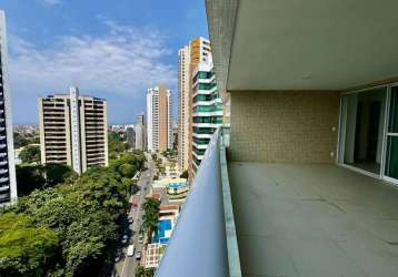 Apartamento para venda em salvador, horto florestal, 3 dormitórios, 3 suítes, 5 banheiros, 4 vagas