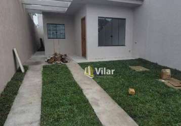 Casa com 3 dormitórios à venda, 75 m² por r$ 420.000 - são marcos - são josé dos pinhais/pr