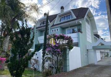 Sobrado com 3 dormitórios à venda, 215 m² por r$ 985.000,00 - bom retiro - curitiba/pr