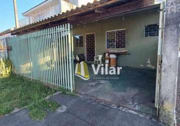 Casa com 3 dormitórios à venda, 56 m² por r$ 320.000,00 - jardim bela vista - piraquara/pr