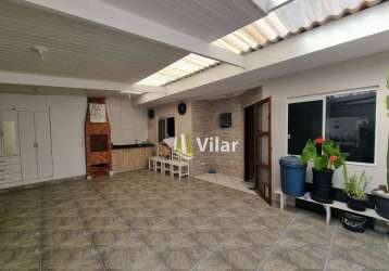 Casa com 3 dormitórios à venda, 63 m² por r$ 260.000 - jardim bela vista - piraquara/pr