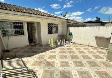 Casa com 3 dormitórios à venda, 67 m² por r$ 250.000,00 - planta suburbana - piraquara/pr