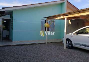 Casa com 2 dormitórios à venda, 44 m² por r$ 250.000,00 - vila fuck - piraquara/pr