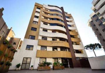 Apartamento com 3 dormitórios para alugar, 98 m² por r$ 3.896/mês -  rua bororós, 1398 vila izabel - curitiba/pr