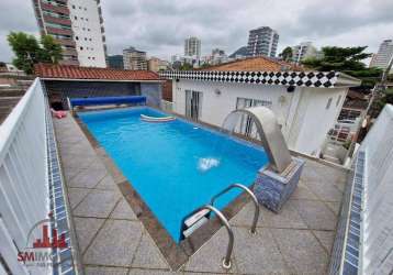 Casa com 3 dormitórios à venda  - boqueirão - praia grande/sp