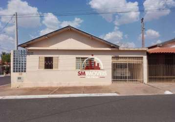 Casa com 2 dormitórios à venda em floreal/sp