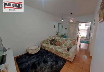 Apartamento com 1 dormitório à venda, 63 m² por r$ 320.000,00 - pitangueiras - guarujá/sp