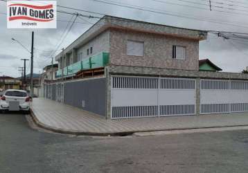 Sobrado com 2 dormitórios à venda, 80 m² por r$ 450.000,00 - jardim primavera - guarujá/sp