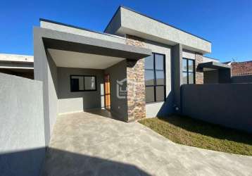 Casa com edicula e churrasqueira no bairro estação, estação, araucaria - pr