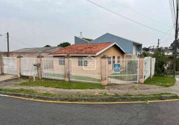 Casa de esquina de 03 quartos, costeira, araucaria - pr