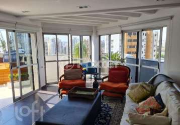 Cobertura com 3 quartos à venda na rua pascal, 760, campo belo, são paulo, 298 m2 por r$ 2.480.000