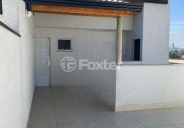 Cobertura com 2 quartos à venda na rua natal, 284, silveira, santo andré, 128 m2 por r$ 465.000