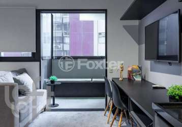 Apartamento com 1 quarto à venda na rua capote valente, 80, pinheiros, são paulo, 32 m2 por r$ 990.000