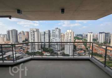 Apartamento com 4 quartos à venda na avenida roque petroni júnior, 630, jardim das acacias, são paulo, 167 m2 por r$ 2.590.000