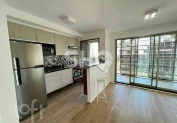 Apartamento com 1 quarto à venda na rua alves guimarães, 1120, pinheiros, são paulo, 43 m2 por r$ 798.000