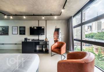 Apartamento com 1 quarto à venda na praça pedro lessa, 110, centro, são paulo, 37 m2 por r$ 350.000