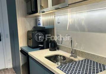 Apartamento com 1 quarto à venda na avenida dos eucaliptos, 815, indianópolis, são paulo, 30 m2 por r$ 650.000